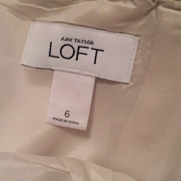 LOFT Silver thread dress - Picture 6 of 6